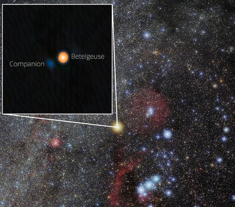 Gemini North telescope reveals Betelgeuse companion