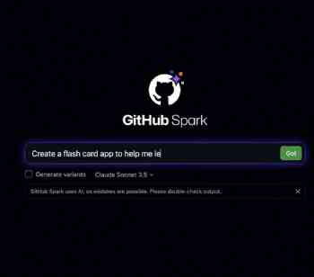 Github Spark introduces a tool for creating web apps using plain English