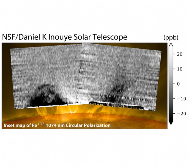 Inouye Solar Telescope coronal magnetic field map