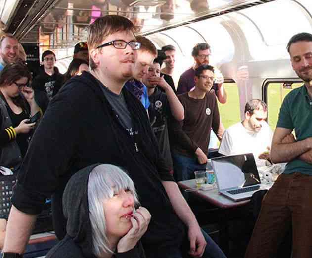 GDC Game Developers Join Train Jam for 52 Hour Coding Journey from Chicago to San Francisco