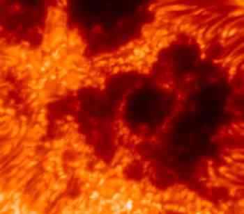 Largest solar telescope first light