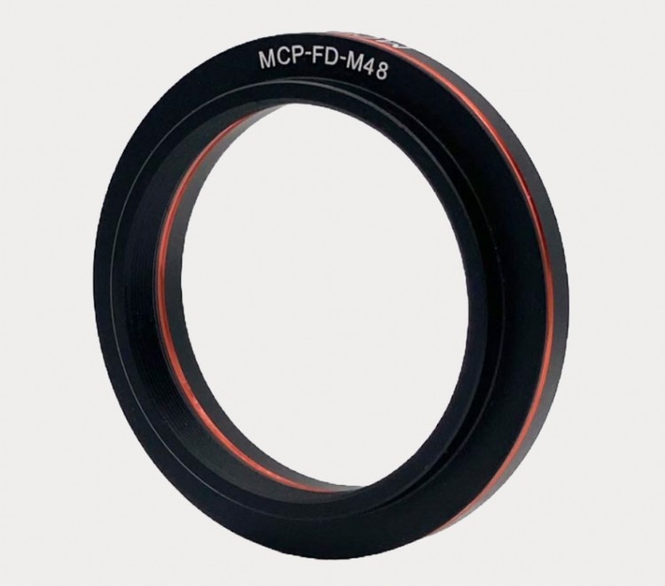 MCPLens Canon FD adapter for astrophotography
