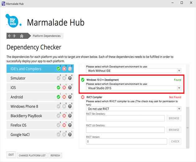 Guidelines to Bringing Marmalade SDKbased Apps to Windows 10