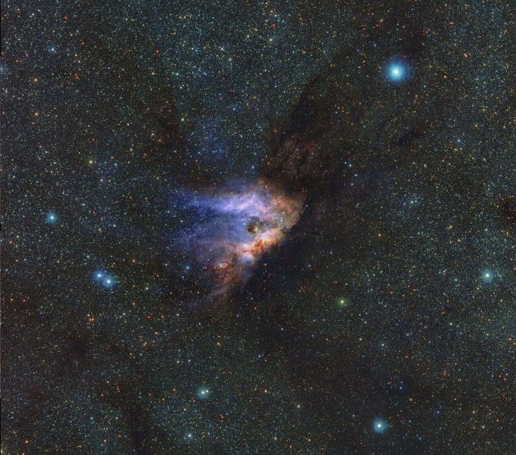 Milky Way infrared map captured by ESO telescope