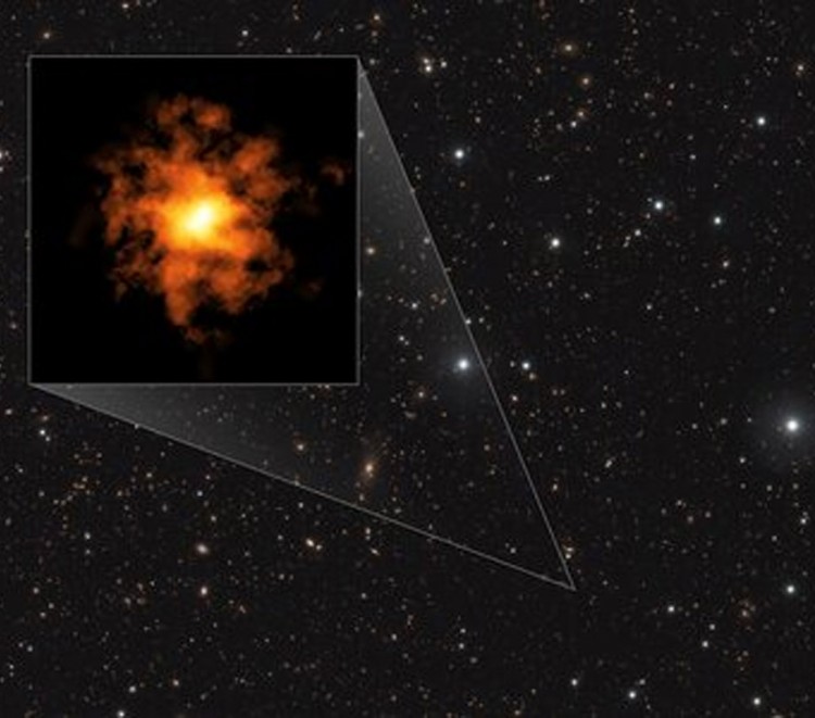 Most distant Milky-Way-like galaxy discovered