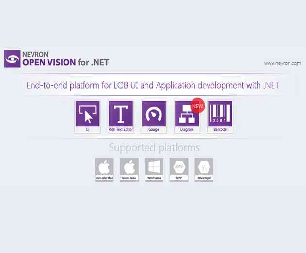Nevron Releases Updates to Its Open Vision for .NET Cross Platform Component Suite