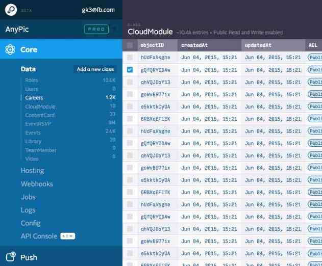 New Parse Dashboard Improves Functionality for Developers