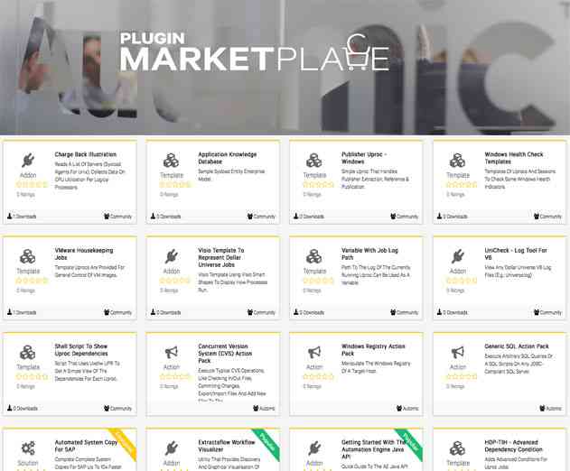 Automic Launches Online Marketplace for Business Application Automation