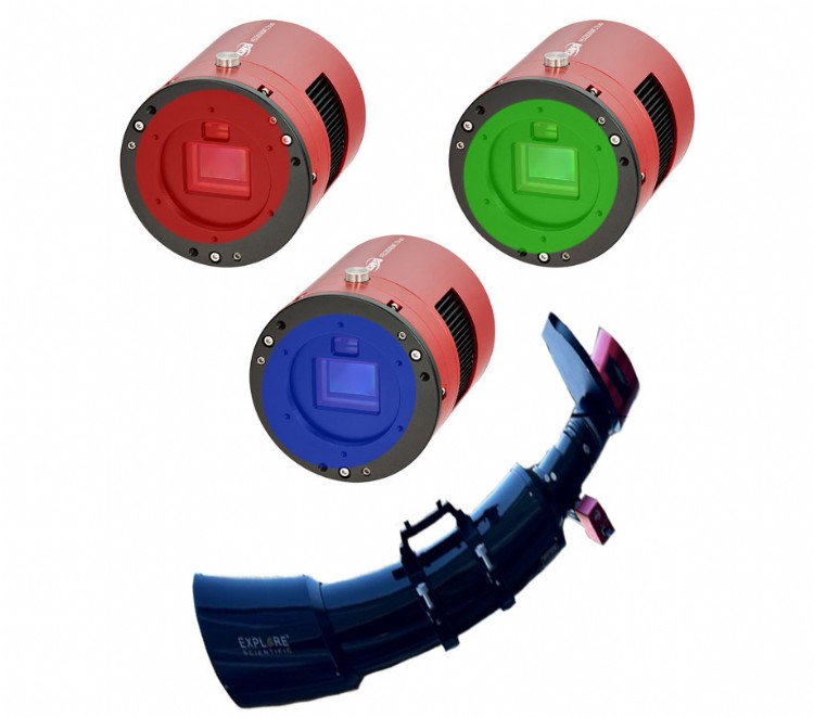 Reusing telescope photons for multi-filter astrophotography