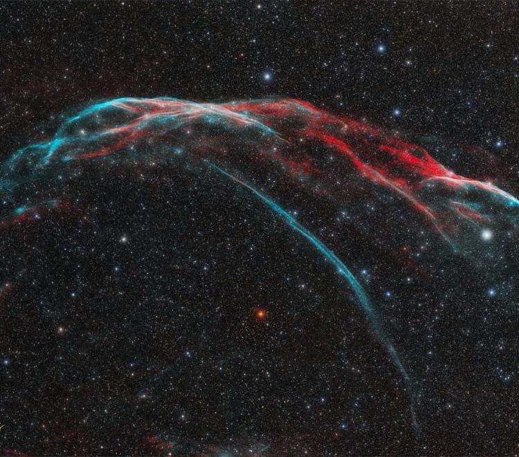 SH2-91 mosaic with over 50 hours of data