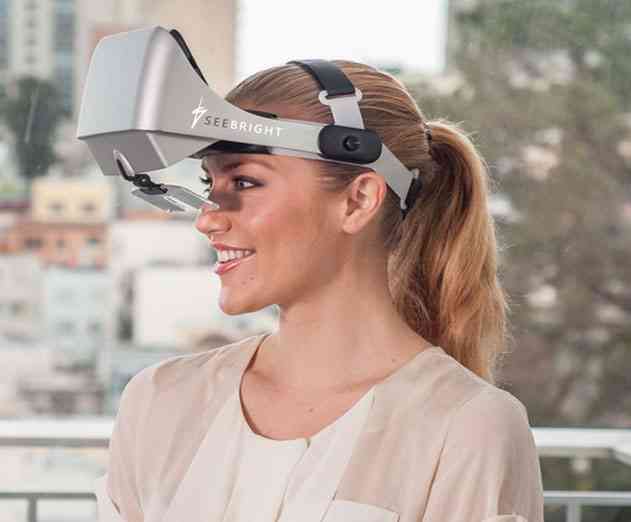 Seebrite Debuts the Craziest Looking Virtual Reality Headset Yet at the Game Developers Conference