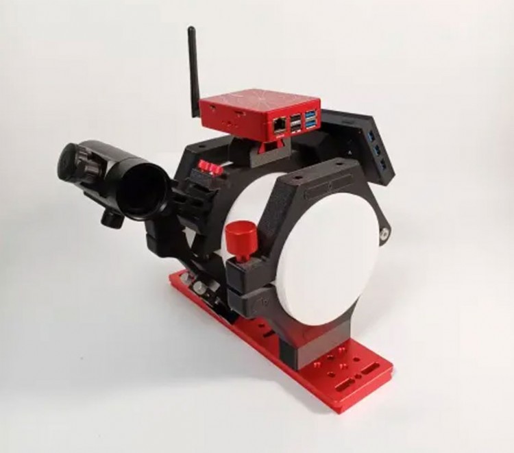 Sidewinder telescope accessory mounting rings from Rouz Astro