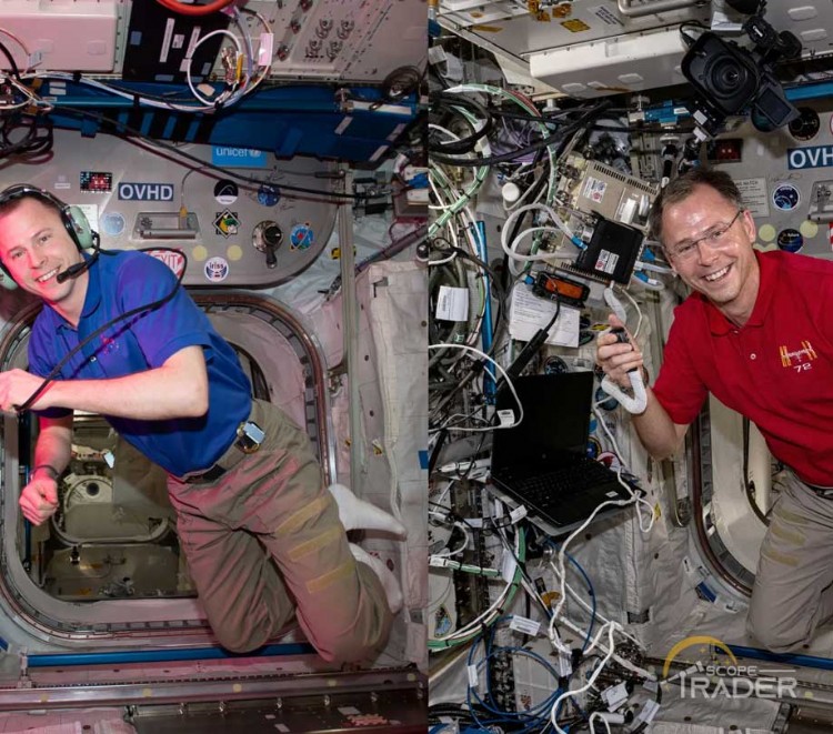 Space Communication with ham radios