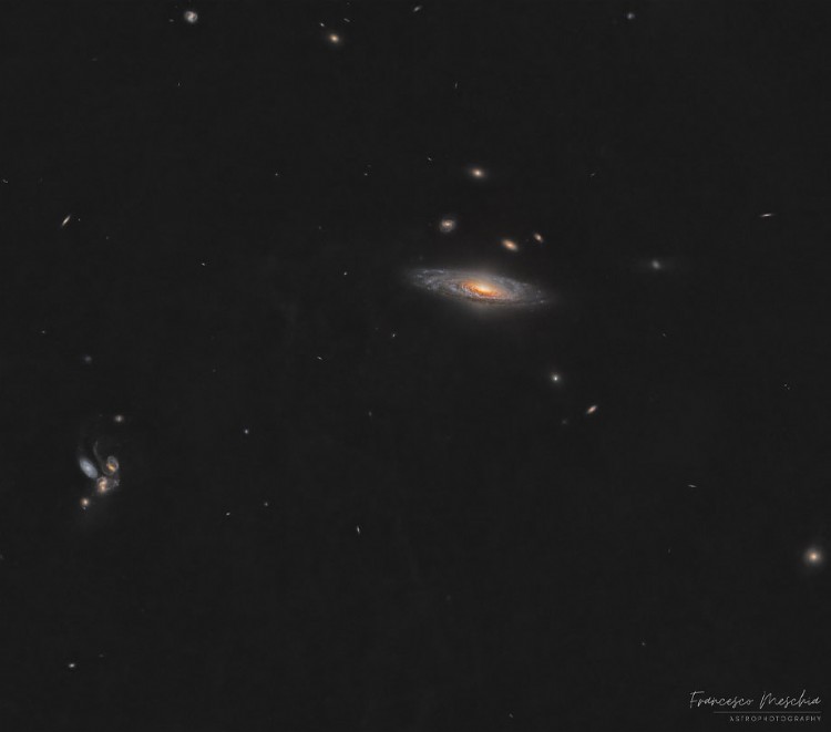 Stephans Quintet and IFN captured by Francesco Meschia