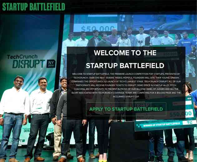 Next TechCrunch Disrupt Startup Battlefield Slated for May 5 7 in NYC