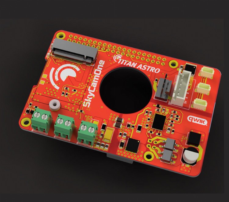 Titan Astro SkyCamOne HAT for Raspberry Pi 5