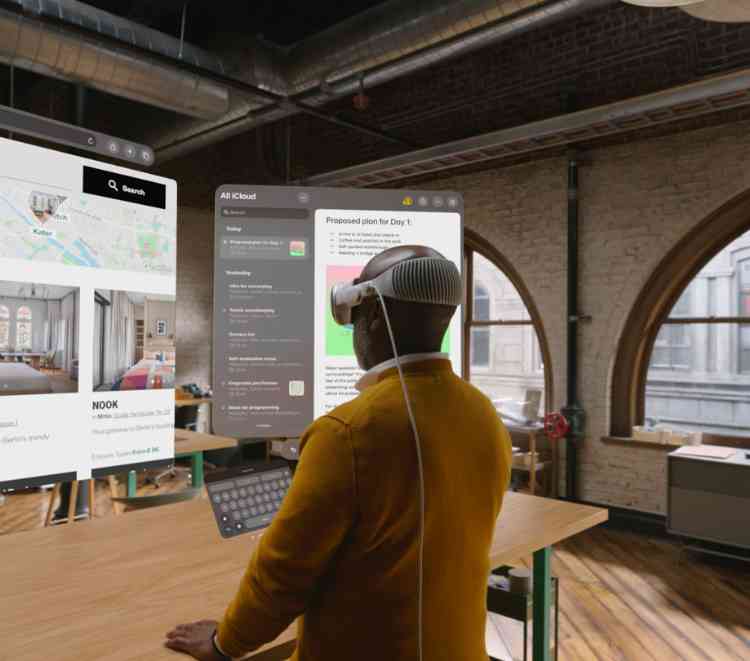 Vision Pro headset and visionOS from Apple