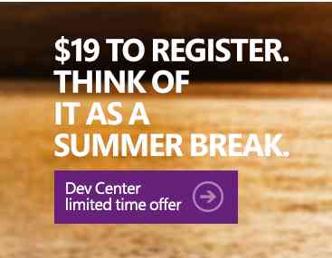 Windows Phone Dev Center Account Still Just 19 Bucks