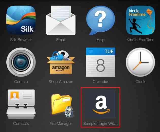 Single Login for Amazon Kindle Fire Will be a Soon for App Developers