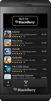BlackBerrys Has Updated the Built for BlackBerry App Developer Program