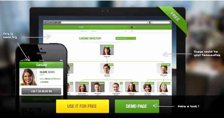 Card.biz updates with Google Apps sync, IP Filter & embed code