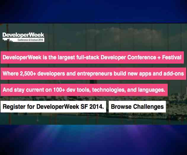 Developer Week Kicks Off In San Francisco
