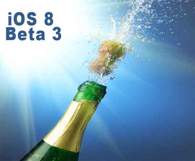 Apple Releases iOS 8 Beta 3 Just now!