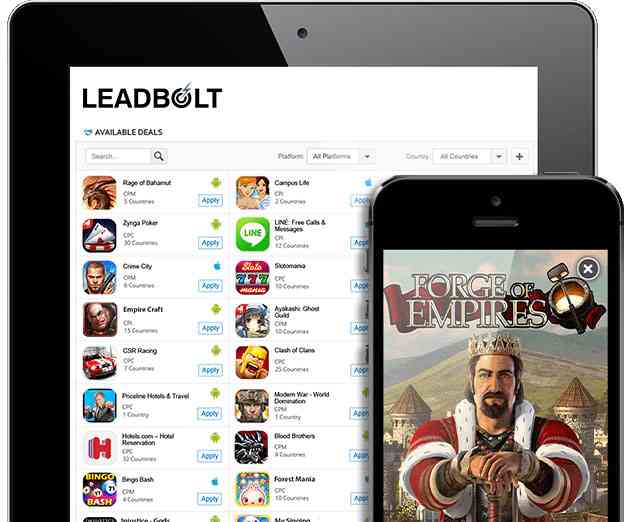 Leadbolt Launches Direct Deal App Marketplace For Mobile Advertising