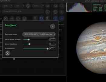 Planet and moon image stacking gets easier with LuckyStackWorker 7