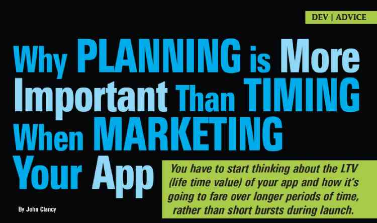 Why Planning is More Important Than Timing When Marketing Your App