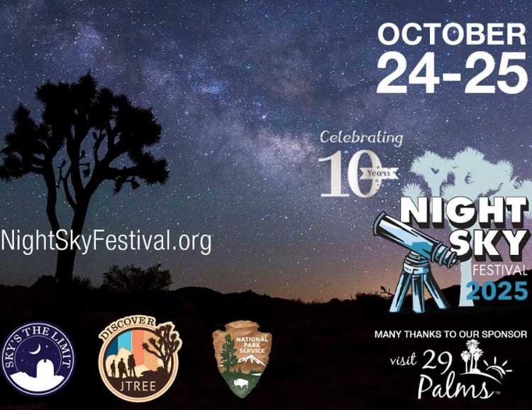 10th Annual Night Sky Festival Promotion Image