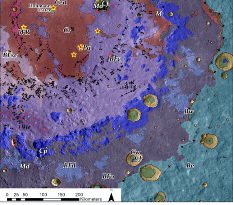A new geologic map of a portion of Oriental basin