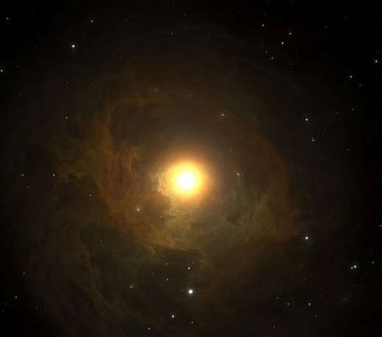 A night time view of Betelgeuse