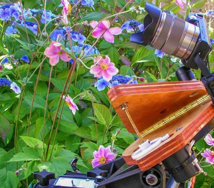 A side by side look at fixed tripod and barn door tracker