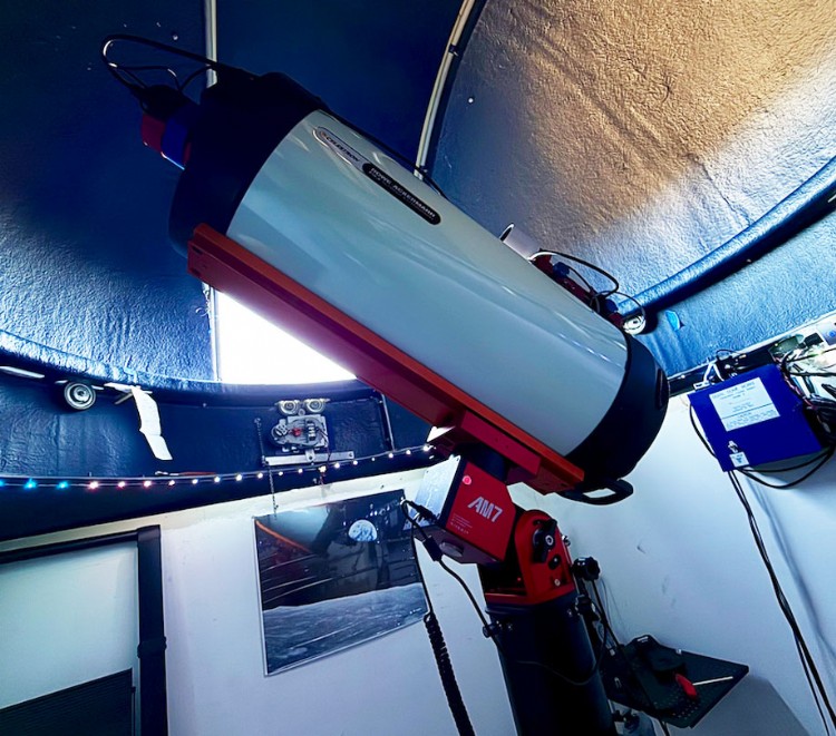 AM7 mount with RASA 11 and no couterweights ScopeTrader