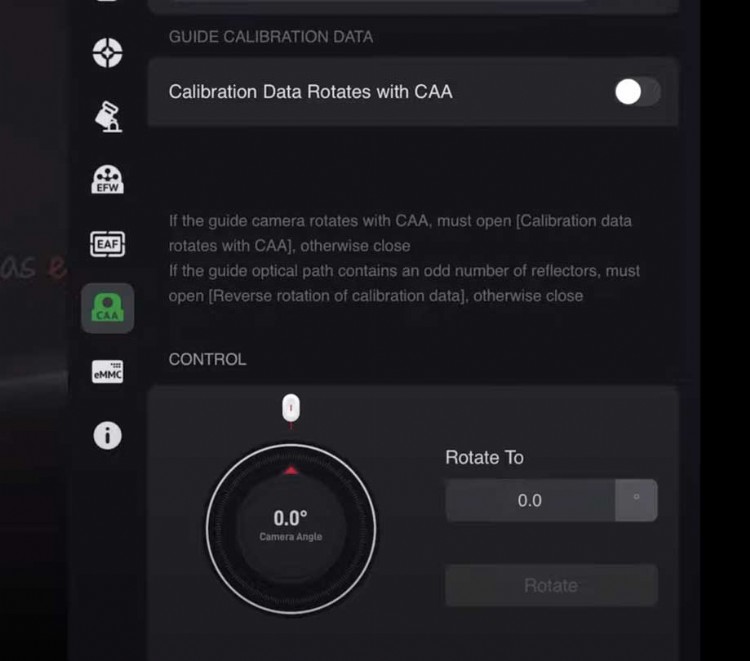 ASIAir and CAA rotator use