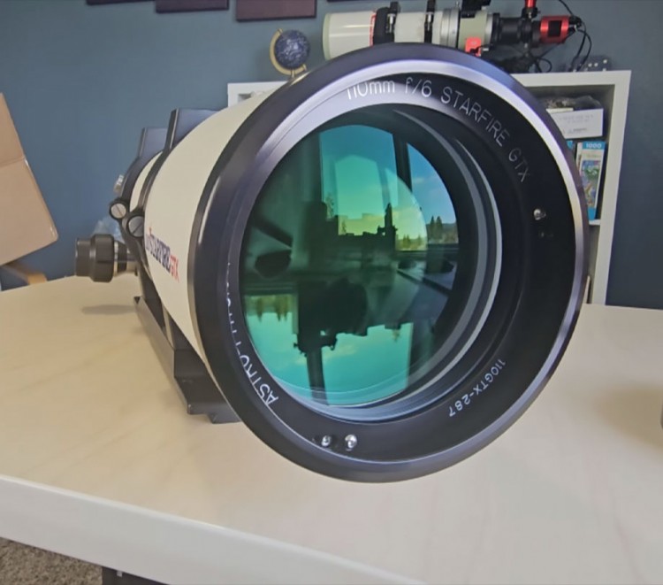 AVT Astro review of Astrophysics 110GTX APO Telescope