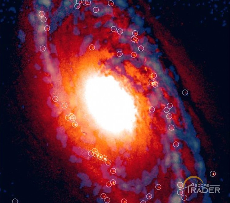 Central region of the old galaxy NGC 1386