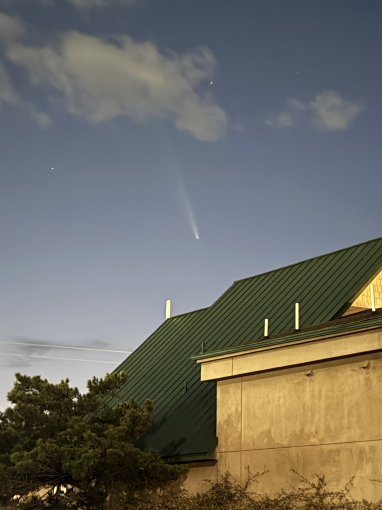 Comet taken from Parker Stelly taken at Kill Devil Hills NC