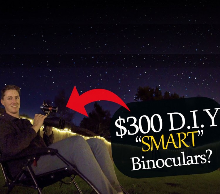 Damon Scotting makes his own DIY smart binoculars for under 300