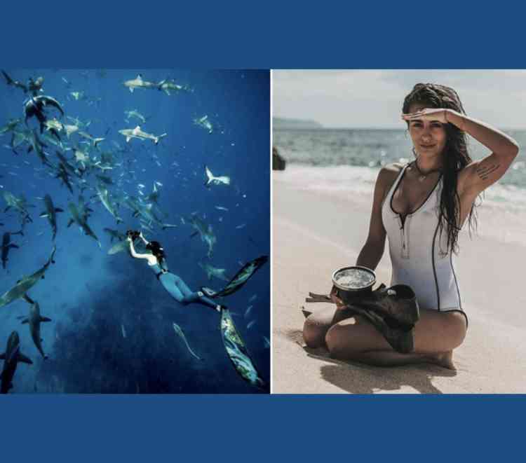 Digital artwork containing vulnerable species