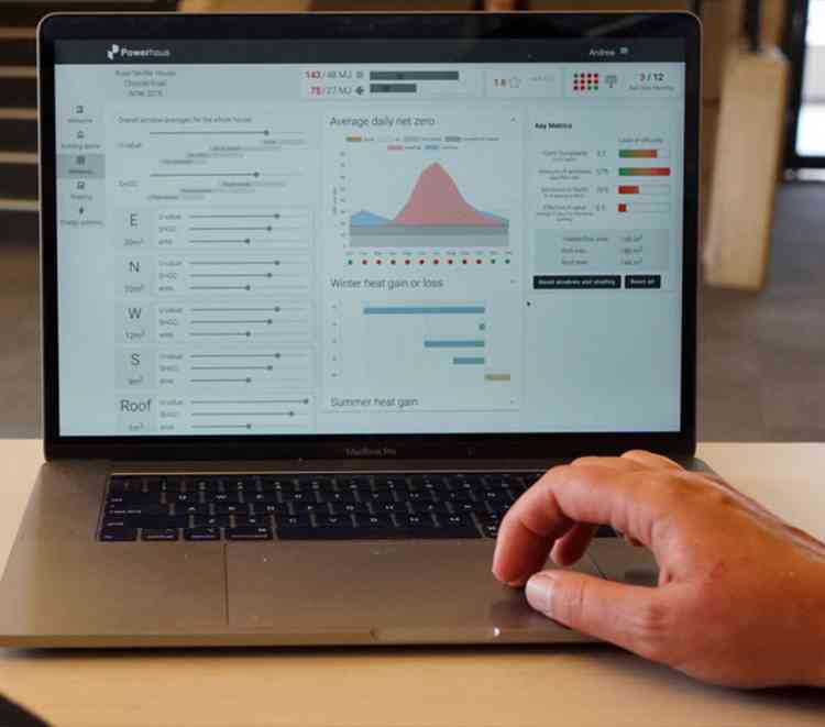 Energy efficiency home design app