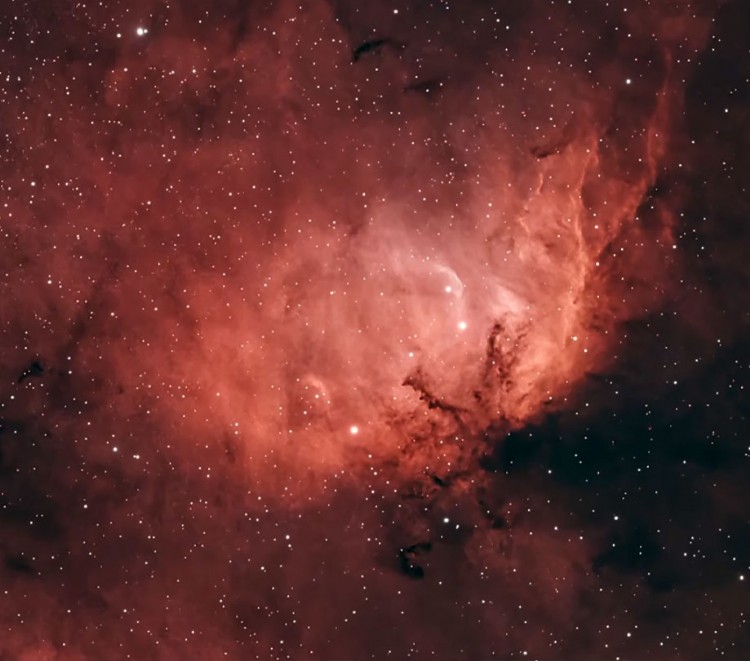 Final image reveal of the Tulip Nebula