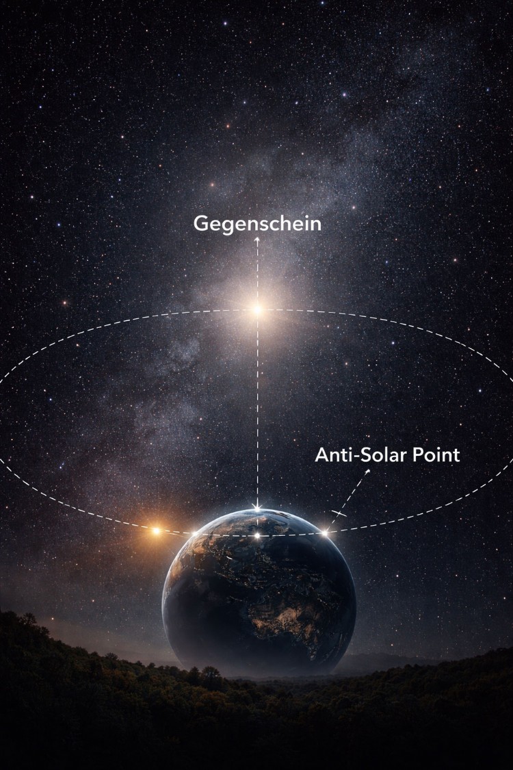 Finding the Gegenschein and how to locate the anti solar point ScopeTrader