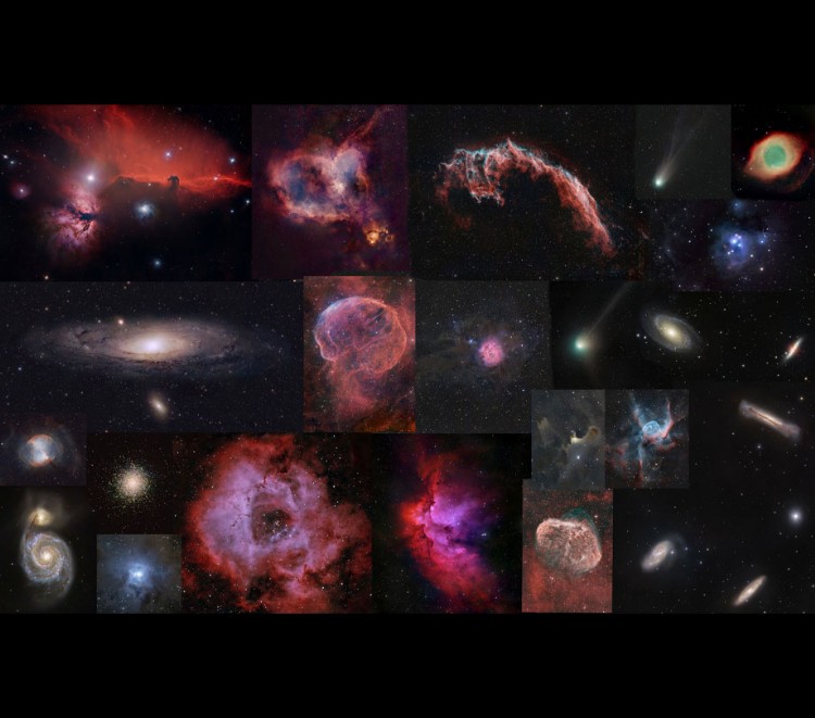 First astrophotos using planetary cameras