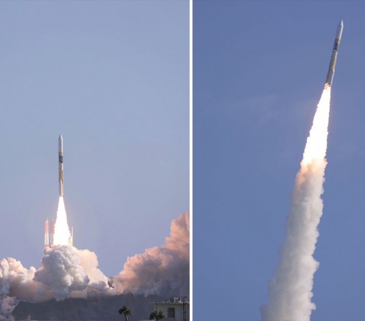 H IIA F47 launching XRISM and SLIM from JAXA Tanegashima Space Center