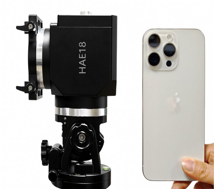 HAE18C ultra compact GoTo dual AZ EQ strain wave gear drive mount