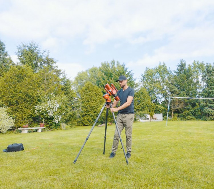 How AstroBackyard finds dark skies for astrophotography