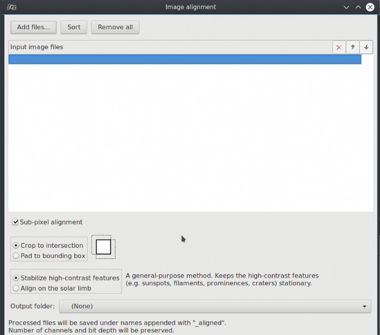 ImPPG image alignment