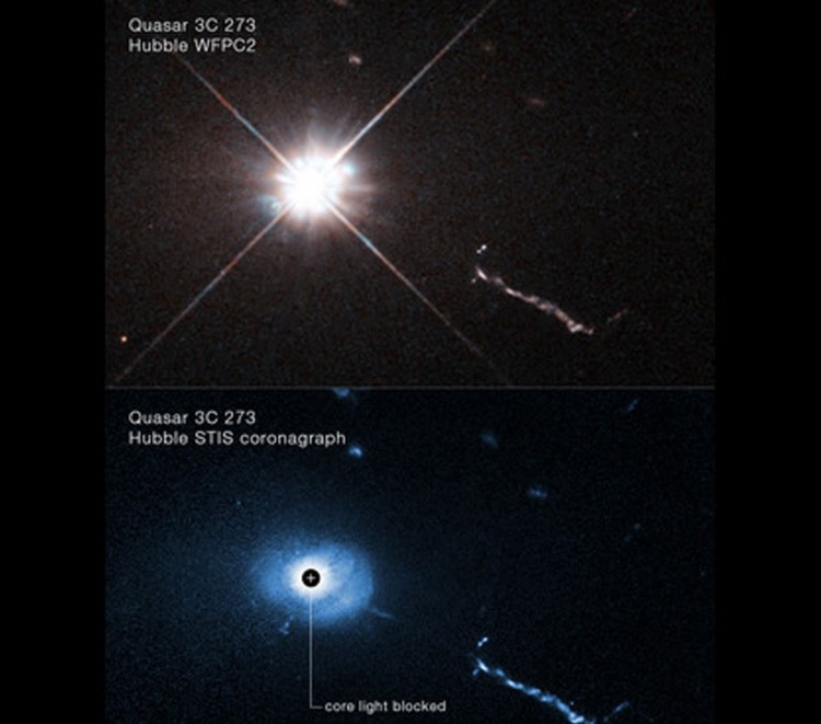 Legendary active galaxy contains a monster black hole